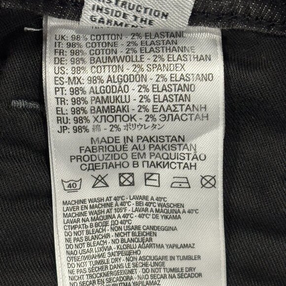 Diesel Thavar XP Jeans Mens 33 x 34 Gray Distressed Denim Slim Skinny Fit - Picture 13 of 15